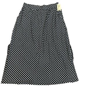 Terra Sky Womens Skirt Size 14 W Blue White